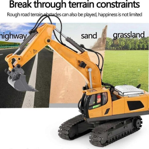 (Excavator Orange) Mudsterz Command The Site Conquer The Dirt,Mudsterz Trucks,Mudsterz Construction 1
