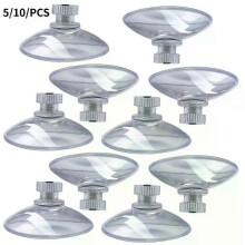 5/10 kpl imukupit ruuvilla 25/32/41/53mm muovinen imutyynyn pidike PVC-imurit ruuvimutterilla