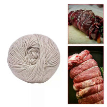 1 Rolle Baumwollschnur Schnur Fleischzubereitung Truthahn Grillsaiten Fleischwurst Krawatte Seil Schnur