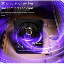 (Rechargeable,White)2 in 1 Portable Mozz Guard, 2025 Upgrade Mozzguard with Fan and Stand Outdoor