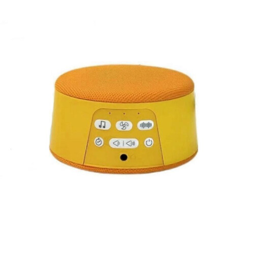 (Yellow) Sleep White Noise Machine – Non-looping Sound Machine with 26 Sounds