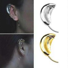 1kpl Punk Auricle helix Ear Cuff Clip On Korvakorut Ilman Lävistystä miesten Naisten Korvakorujen klipsi