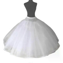 Damen 8 Lagen Tüll Petticoat für Ballkleid, Brautkleid, Hochzeitskleid, ohne Ringe, Abend-/Abschlussball-Krinoline