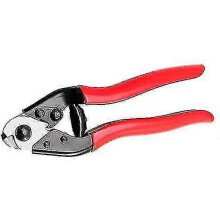 190 mm ruostumattomasta teräksestä valmistettu kaapelileikkuri teräslangan leikkaamiseen 4 mm asti,