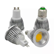 (E2712W220V)COB led-kohdevalo 9W 12W 15W led-lamppu GU10/GU53/E27/E14 110V 220V MR16 12V Cob led-lamppu