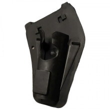 (Black) Slide-in Fishing Rod Hip Holster Hands-Free Rod Holder for Wading