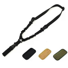 Tacticals Sling Single Airsoft Heavy Duty Kivääri e Sling Nylon Benjivyö 1 pisteen metsästyskiväärin