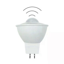 12V AC DC PIR-liikevalo 4W MR16 GU53 Automaattinen työparveke patiopolttimo yleisen alueen LED-valo