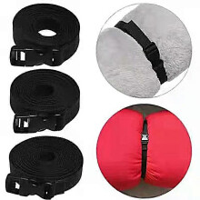 Outdoor Camping Reise Gebunden Nylon Fracht Binden Gepäck Schwarz Durable Lash Gürtel Strap Mit Cam