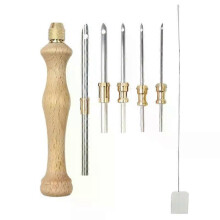 Punch Needle Magic -kirjontakynäsarja Neulamaton kiinnitystyökalu Täydellinen sarja kirjontakynät ompelemiseen