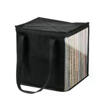 Tragetasche für Vinyl-Schallplatten, für 12 Vinyl-Schallplatten, Aufbewahrungstasche für Vinyl-Schallplatten,