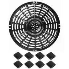 Metall Air Fryer Backform Air Fryer Tablett Küche Air Fryer Kochen Zubehör
