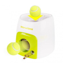 Automatic Dog Ball Launcher Throwing Ball Machine Tennis Ball Thrower Automatic for Small Dogs And Medium Dogs Or Pet Interactive Launcher Toy With