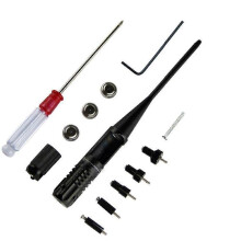 Red Laser Boresighter Kit for any .22 to .50 Caliber Bore Sighter Rifle Collimator