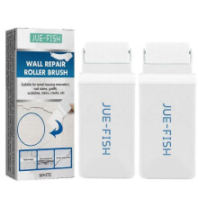 2pcs 100g Wall Paint Roll Brush Portable Damage Wall Repair Tool Wall Cleaning Wall Patching Paste Household Wall Graffiti Repair