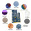 3Pcs Sew Glue Liquid Instant Fabric Leather Sew Glue Kit Secure Fast Drying Glue 4