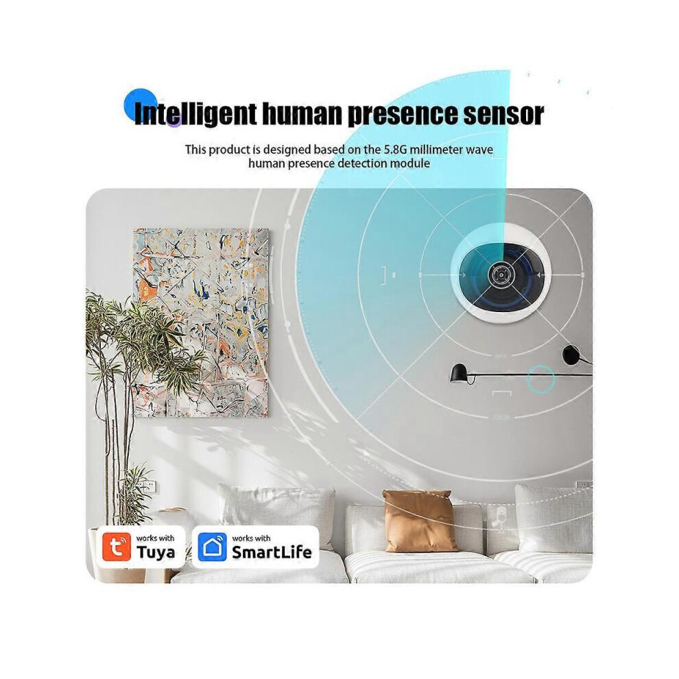 Tuya WiFi Human Presence Detector Smart Human Body PIR Sensor MmWave ...