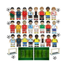 (Style B) World Cup football stars Figures building block minifigures Kids Gifts Toys UK