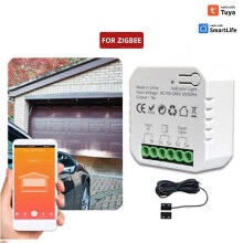 (Style G) Tuya Smart Life WiFi Motorized Swing Gate Sliding Gate Opener Contact 110V 240V Voice Control with Alexa Home