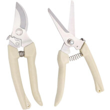 (As show, One size) Garden Pruner 2 Pieces Electric Trimmer Garden Knife Tool Bonsai Scissors Hand Pruner Bonsai Cutter Bush Scissors Cutter Gardening Shear Trimmer