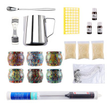 (As show, One size) Creative Aromatherapy Candle Making Tool Diy Beeswax Material Handmade Parent-child Activity Candle