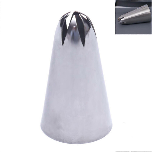 (As show, One size) 2D Rose Flower Cake Decorating Icing Tips Cupcake Nozzles