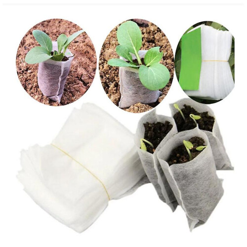 (As show, One size) Biodegradable Non-woven Nursery Bags