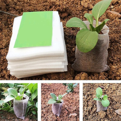 (As show, One size) Biodegradable Non-woven Nursery Bags 1