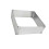 (As show, One size) Stainless Steel Rectangular Pastry Frame Rectangular Expandable Pastry Mold Adjustable Rectangular Cake Mold Rectangular Cake Frame Adjustable Mousse 1