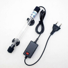 (As show, One size) Disinfection Lamp 220-240v Waterproof Lamp Aquarium Disinfection Lamp For Aquarium Maintenance Aquarium Water Treatment (9W)
