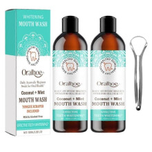 2x Oralhoe Coconut Mint Mouthwash, Oralhoe Mouthwash, Oralhoe Coconut Mouthwash