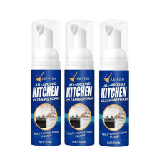 3pcs Multi-Purpose Cleaning Bubble Cleaner Spray Foam Kitchen Grease Dirt Removal Spray