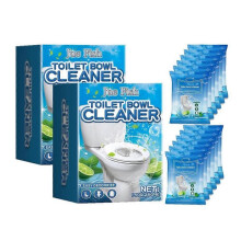 12pcs Toilet Cleaner Drain Tank Cleaning Tablet Freshener Deodorization Stain Remover Home Bathroom Products