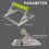 (Black flat shaft) Cutting Machine Material Support Frame Height Adjustable Cutting Machine Support Frame Power Tool Stands Angle Grinder Holder 4