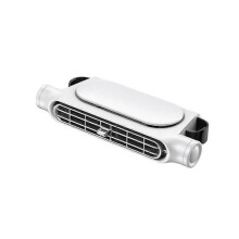 (usb plug version, white) USB Charging Car Seat Cooling Fan for Front Seat Car Seat Fan with 3 Speeds