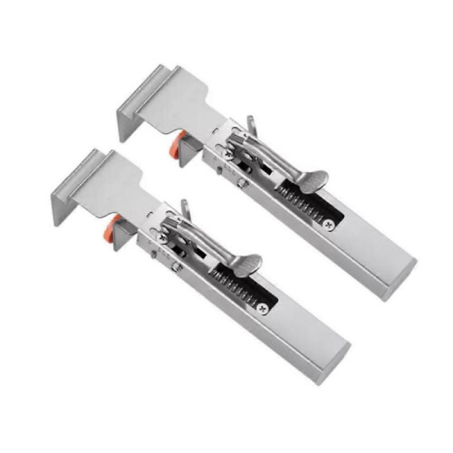 (Small Bow Drawer Clip, 2pcs) Adjustable Drawer Fixing Clamp,Drawer Front Installation Clamps