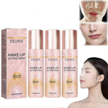 3x Glamstay+ Makeup Setting Spray, Glamstay Makeup Spray,Long Lasting Setting Spray