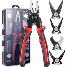 Multifunctional 5-in-1 Interchangeable Head Pliers Tool Set, 5 in 1 All Purpose