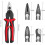 Multifunctional 5-in-1 Interchangeable Head Pliers Tool Set, 5 in 1 All Purpose 2