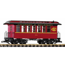 Piko Colorado & Southern Wood Coach No.71 PK38662 G Gauge