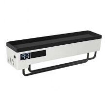 (Induction mode, 2 in 1) UV Light Sterilizer Toothbrush Holder Cleaner & Automatic Toothpaste Dispenser& towel Sterilizer