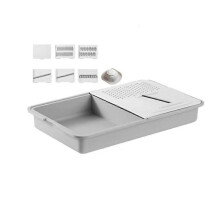 Multi-Functional Grater & Drainer Cutting Board