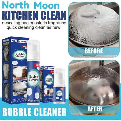 3pcs Multi-Purpose Cleaning Bubble Cleaner Spray Foam Kitchen Grease Dirt Removal 1