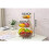 Three-layer Wrought Iron Fruit Basket Living Room Dried Fruit Fruit Plate Home Disassembly Creative Multi-layer Fruit Basket 2
