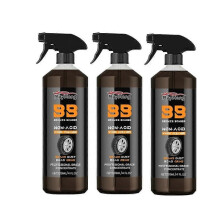 3pcs Bronze Bomber Non-Acid Wheel Cleaner Non-Acid Truck & Car Tough Wheel Cleaning