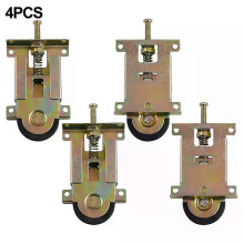1/2/4 stücke Kleiderschrank Schiebetür Pulley Rad Schrank Beweglichen Tür Untere Pulley Unteren Rad