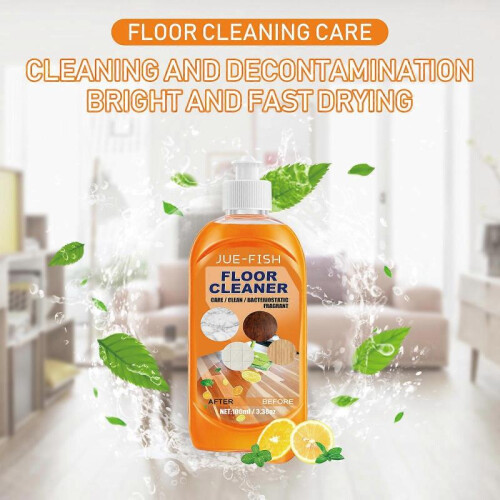 3x 100ml Powerful Decontamination Floor Cleaner Strong Floor Cleaning Liquid 2