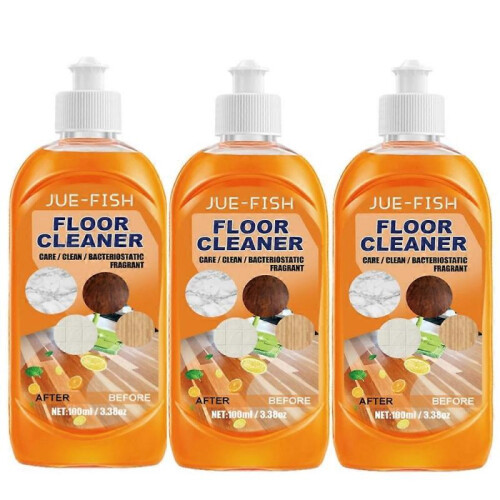 3x 100ml Powerful Decontamination Floor Cleaner Strong Floor Cleaning Liquid