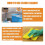 3x 100ml Powerful Decontamination Floor Cleaner Strong Floor Cleaning Liquid 4
