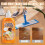 3x 100ml Powerful Decontamination Floor Cleaner Strong Floor Cleaning Liquid 2